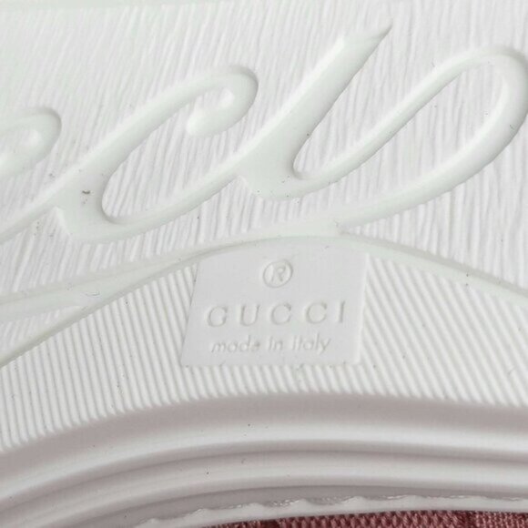 Gucci GG Miro Soft Pink & White Sneaker Shoes 380-030322 - Picture 7 of 8